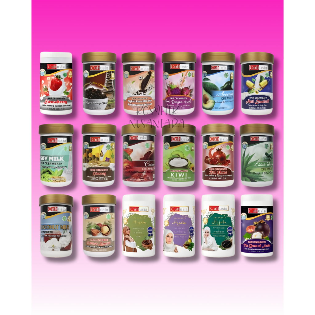 Cultusia Creambath Kemasan 1 Kg All Variant - Krimbat cultusia semua variant - Cultusia Krimbat Salo