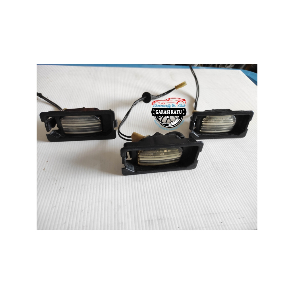 Lampu plat nomor bemper Starlet GT / Kapsul