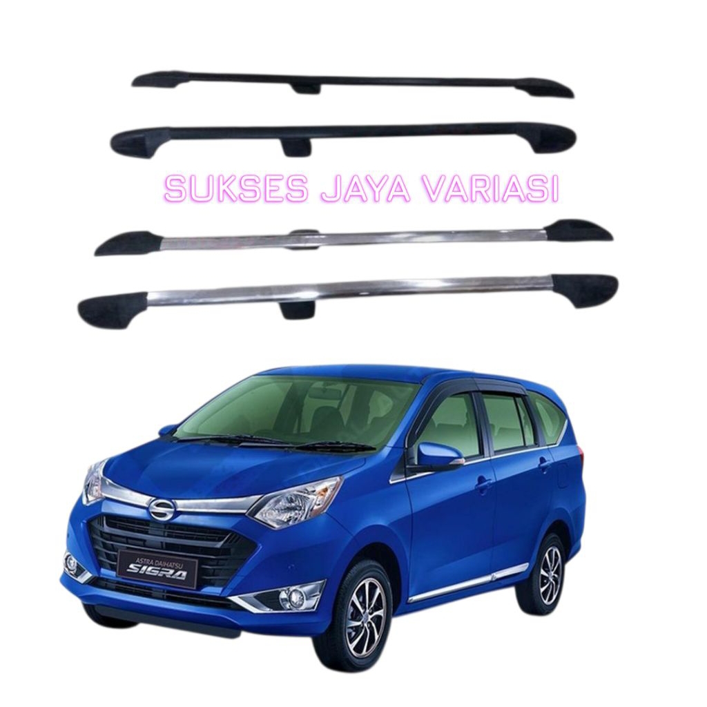 ROOF RAIL ATAP MOBIL KAKI 3 ROFF RAIL MOBIL SIGRA