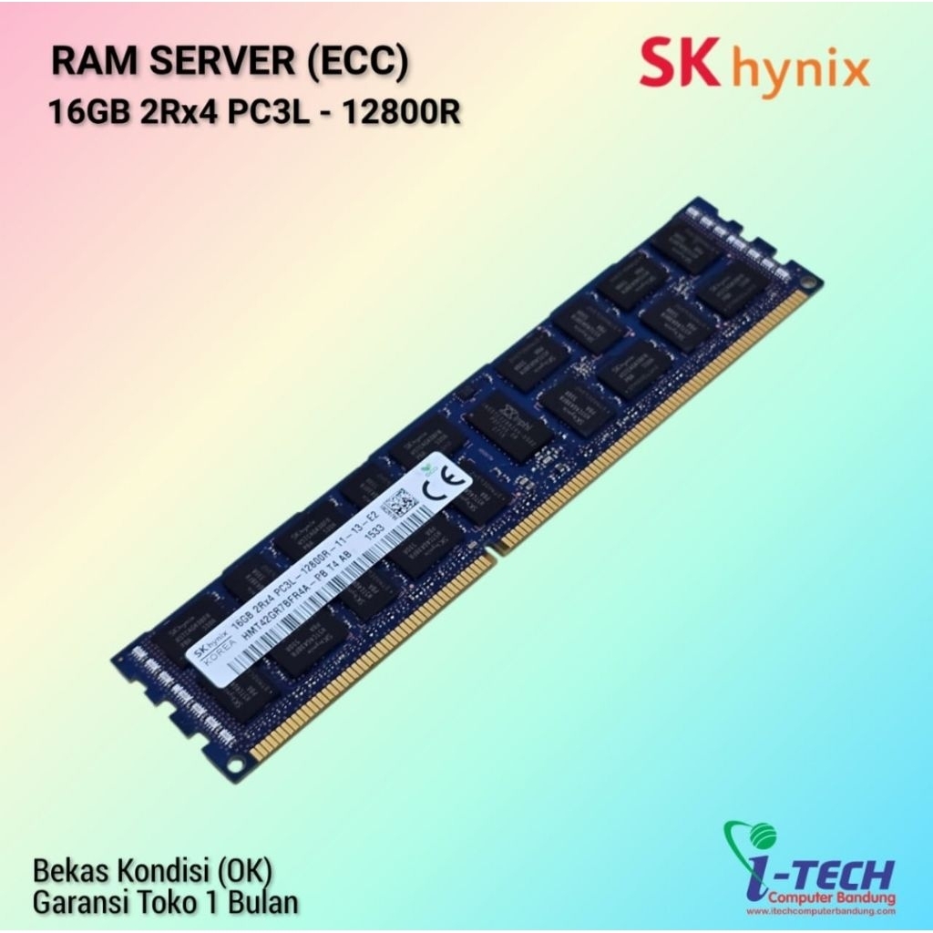 MEMORY / RAM SERVER ECC DDR2 | DDR3 4G 8GB 16GB BEKAS