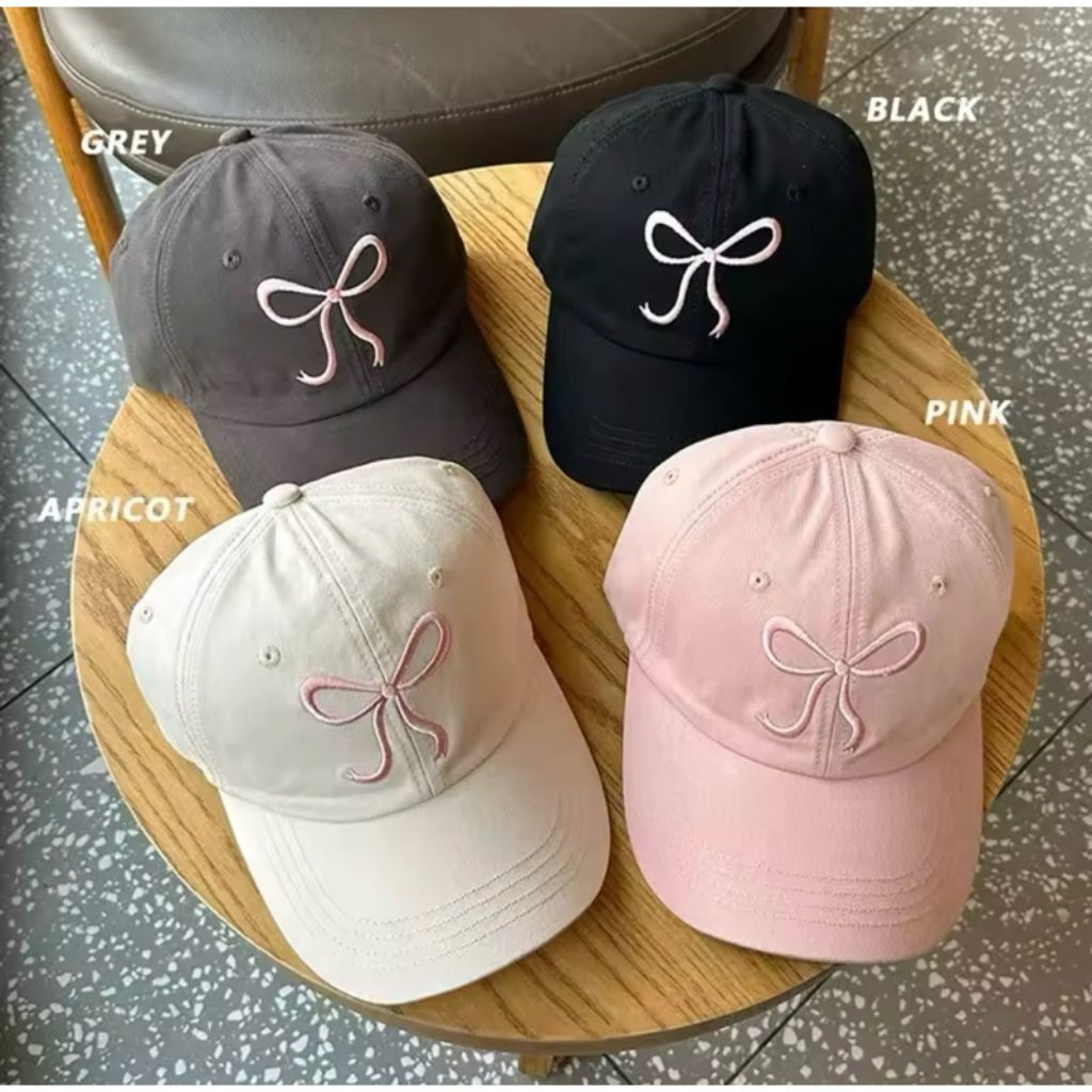 Topi baseball bordir pita.  topi Korea style.  topi baseball dewasa . topi baseball unisex