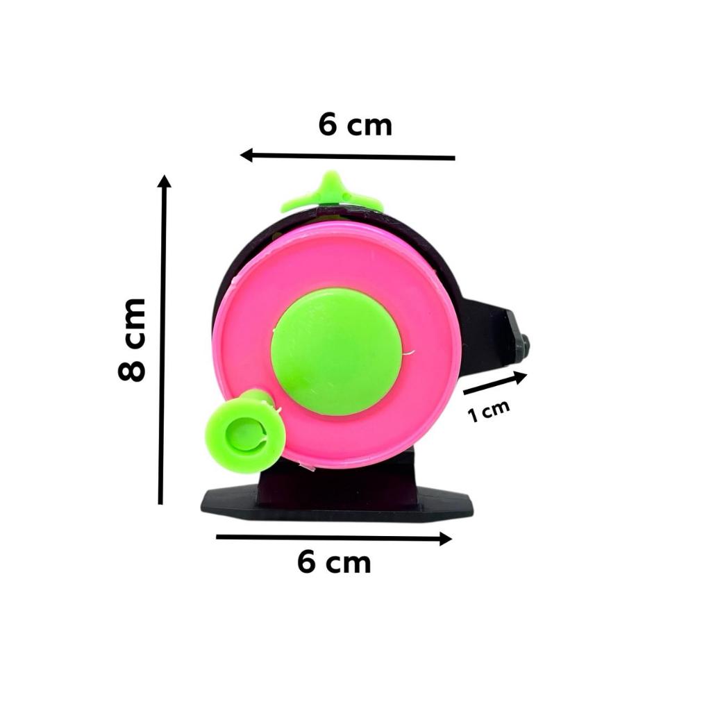 Reel Pancing Tokoz Warna Warni Mini Murah Cocok Tegek / Joran