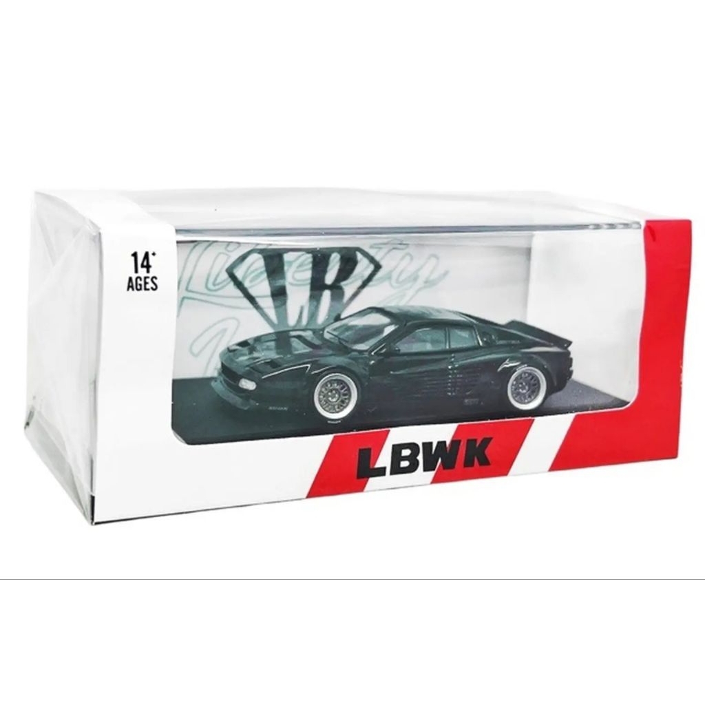 star model ferrari 512TR testarossa LBWK black