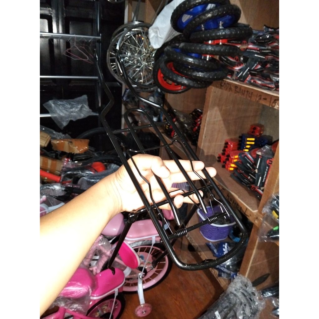 Boncengan belakang sepeda ukuran 26 inc bahan besi