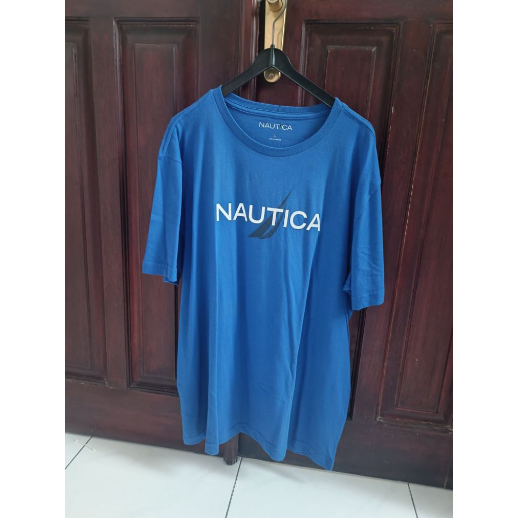 Kaos pria T shirt Nautica