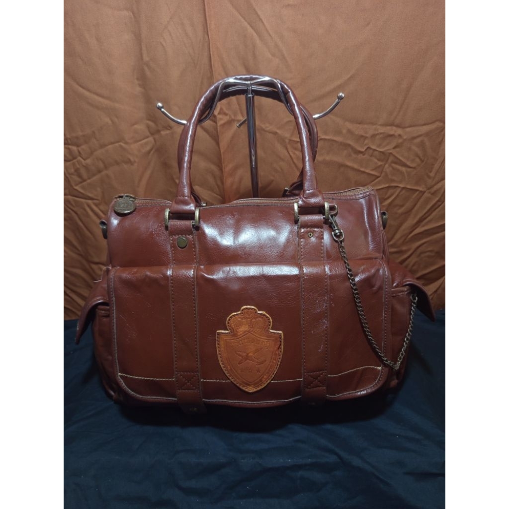 Tas Kerja Hobo Kulit Asli Viamonoh second ori