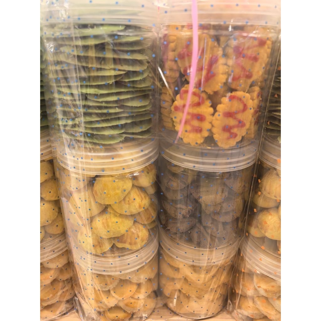 HAMPERS NATAL KUE KERING 6PC. ANEKA KUE KERING NATALAN. PREMIUM KUE KERING. PREMIUM HOMEMADE COOKIES