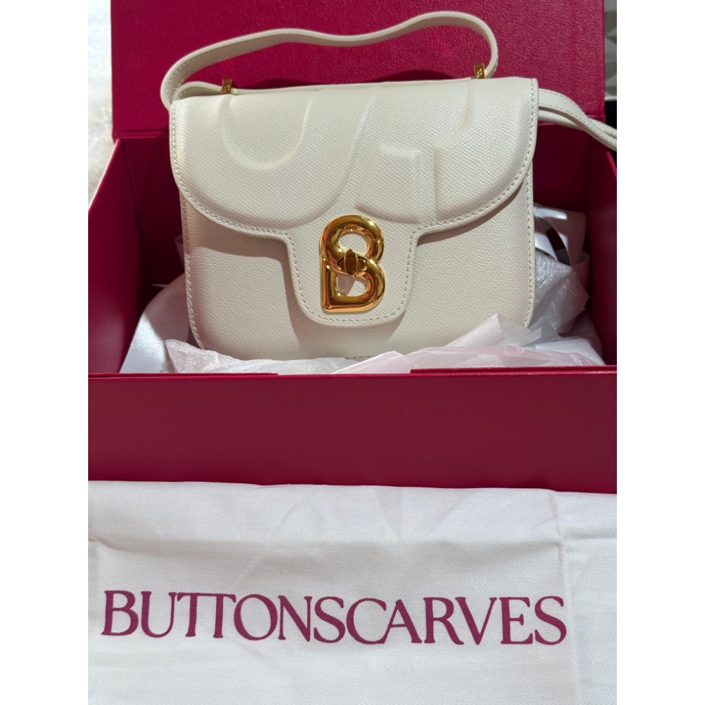 Alba bag bianco buttonscarves PL