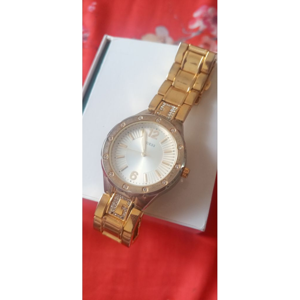 preloved jam tangan guess ori