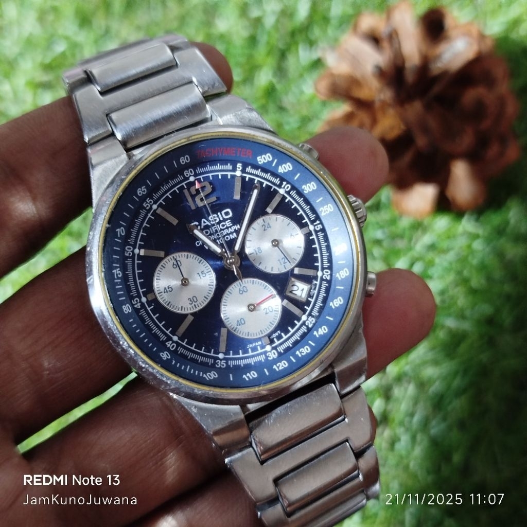 jam tangan pria CASIO EDIFICE EF-500 preloved