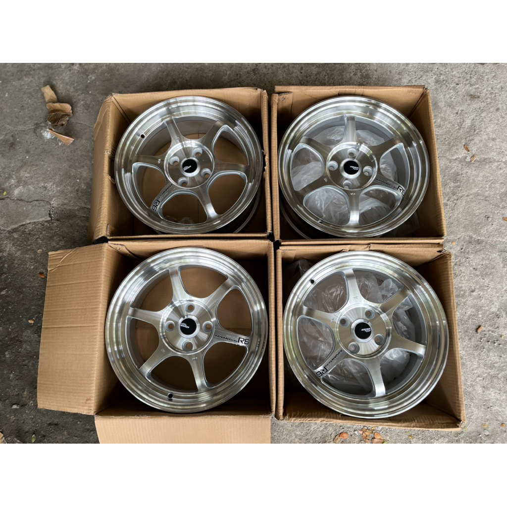 advan R6 R15 silver polis