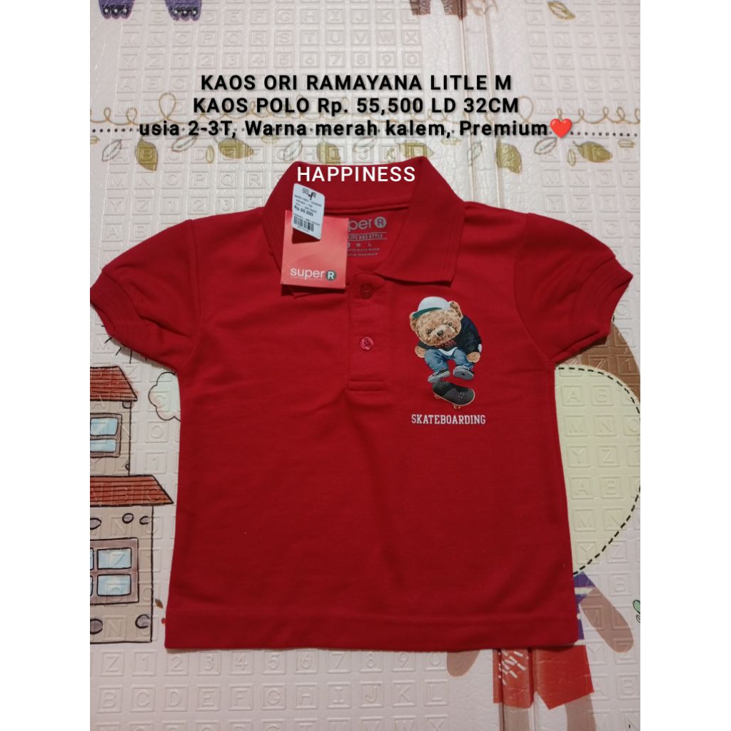 KAOS POLO SUPER R RAMAYANA
