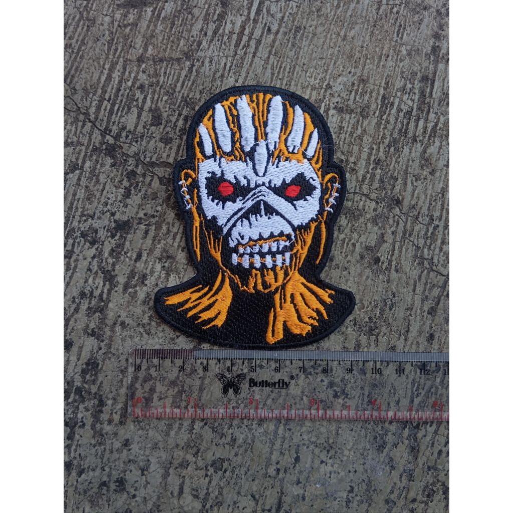 patch iron maiden book