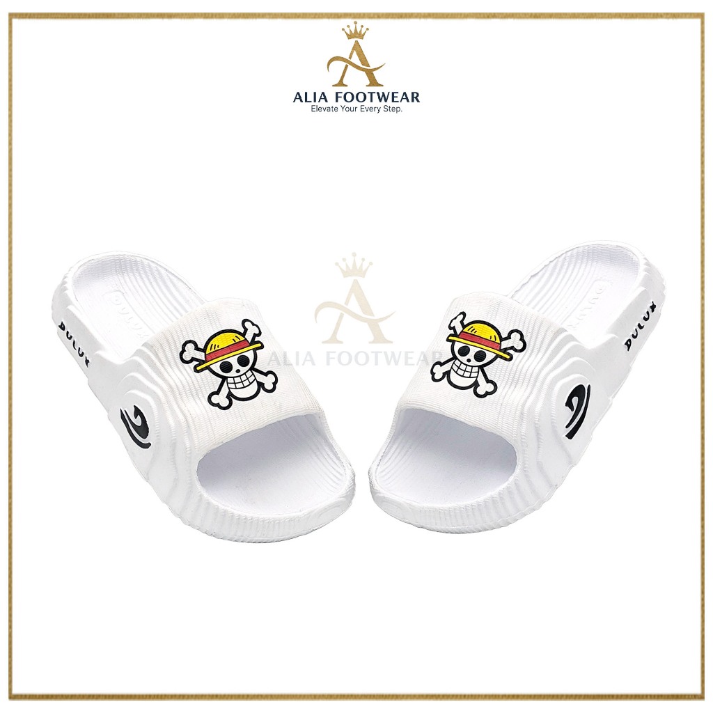 Alia Footwear - Sandal Slop Pria Uk 36 - 40 / Sandal Casual Tempelan Bajak Laut / Sandal Bahan Phylo