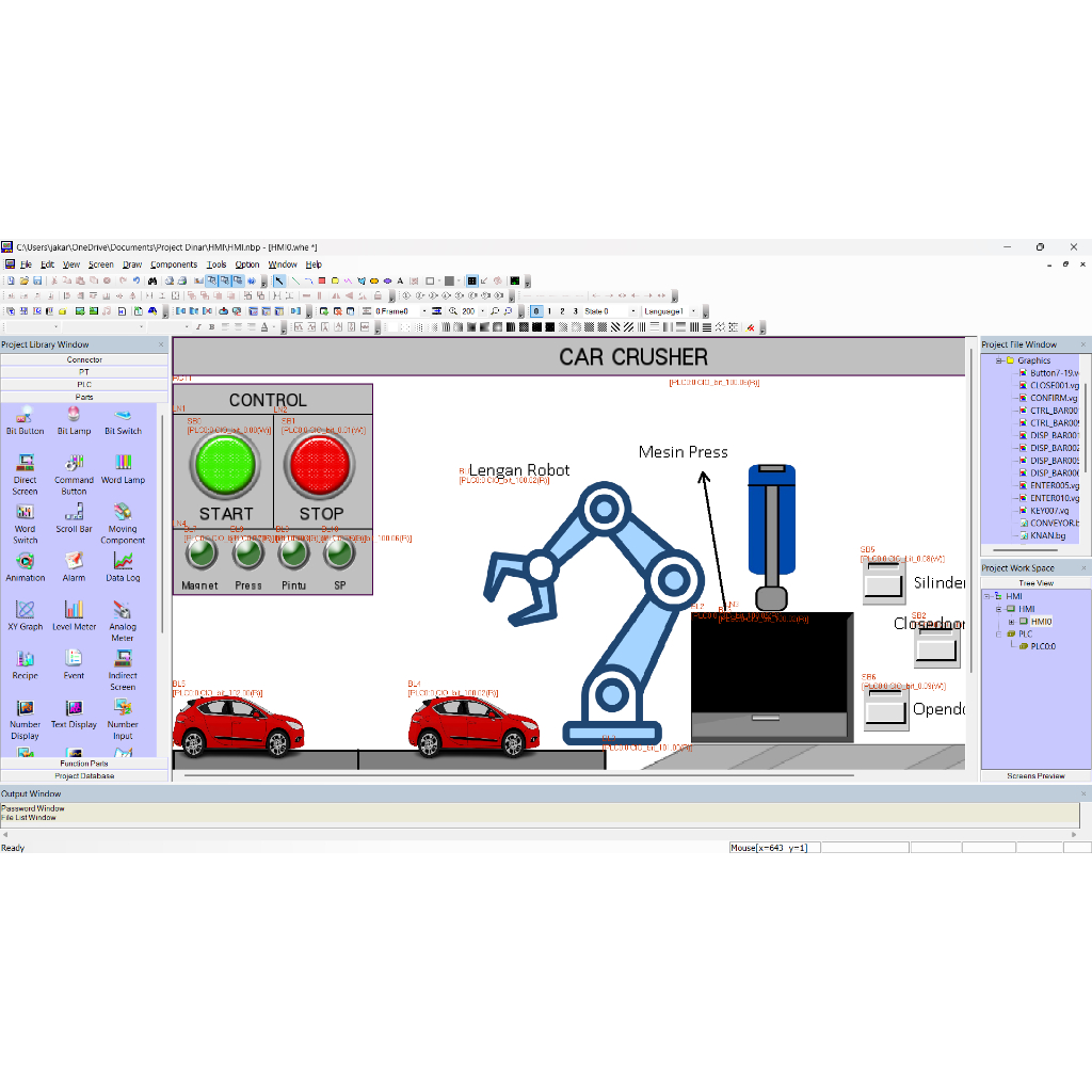 Jasa Desain HMI (Human Machine Interface)