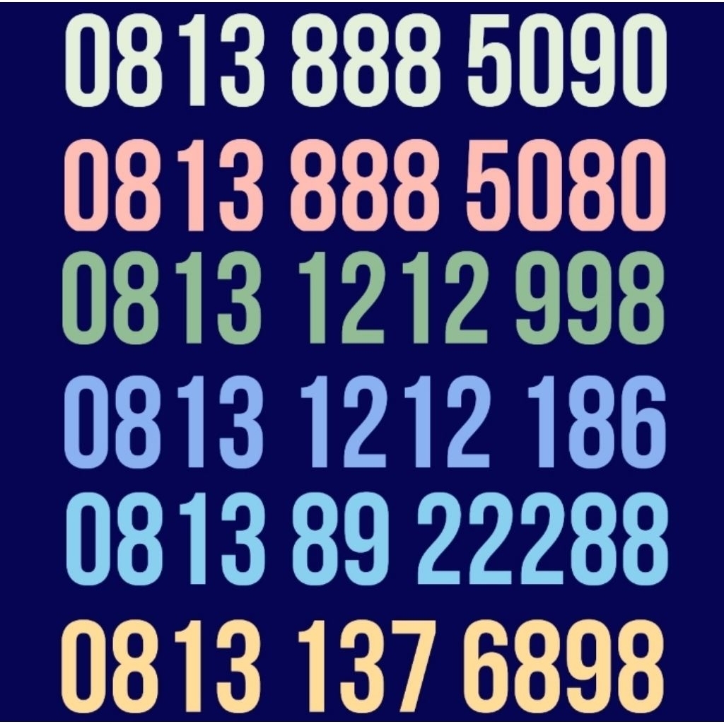 nomor cantik telkomsel 11 digit seri 888