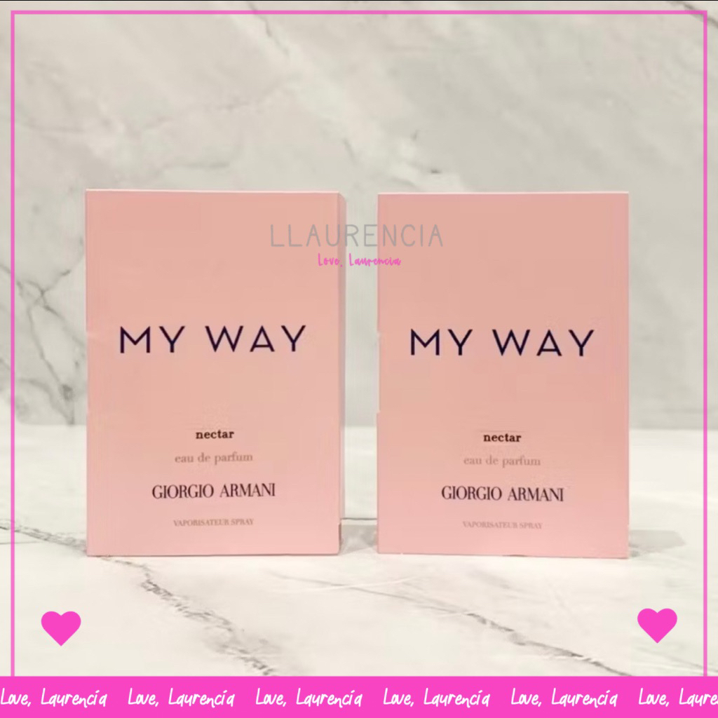 My Way / My Way Nectar / My Way Intense Eau de Parfum perfume vial spray sample