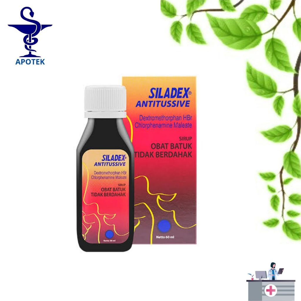 Siladex Merah 60ml Obat Batuk Kering Alergi