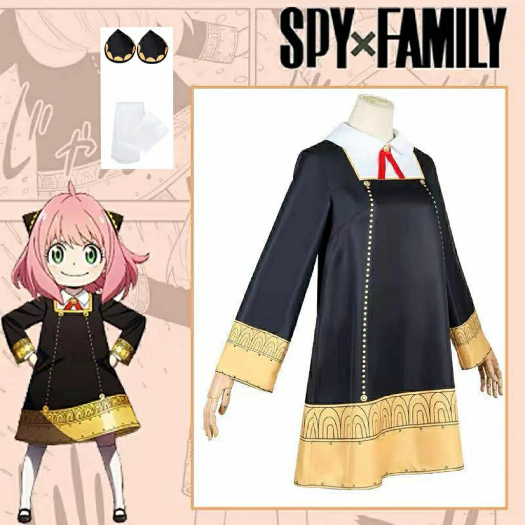 {PRELOVED} Want To Sell Kostum Anya Forger/Spy X Family/Kostum Cosplay Fullset/Brand Taobao