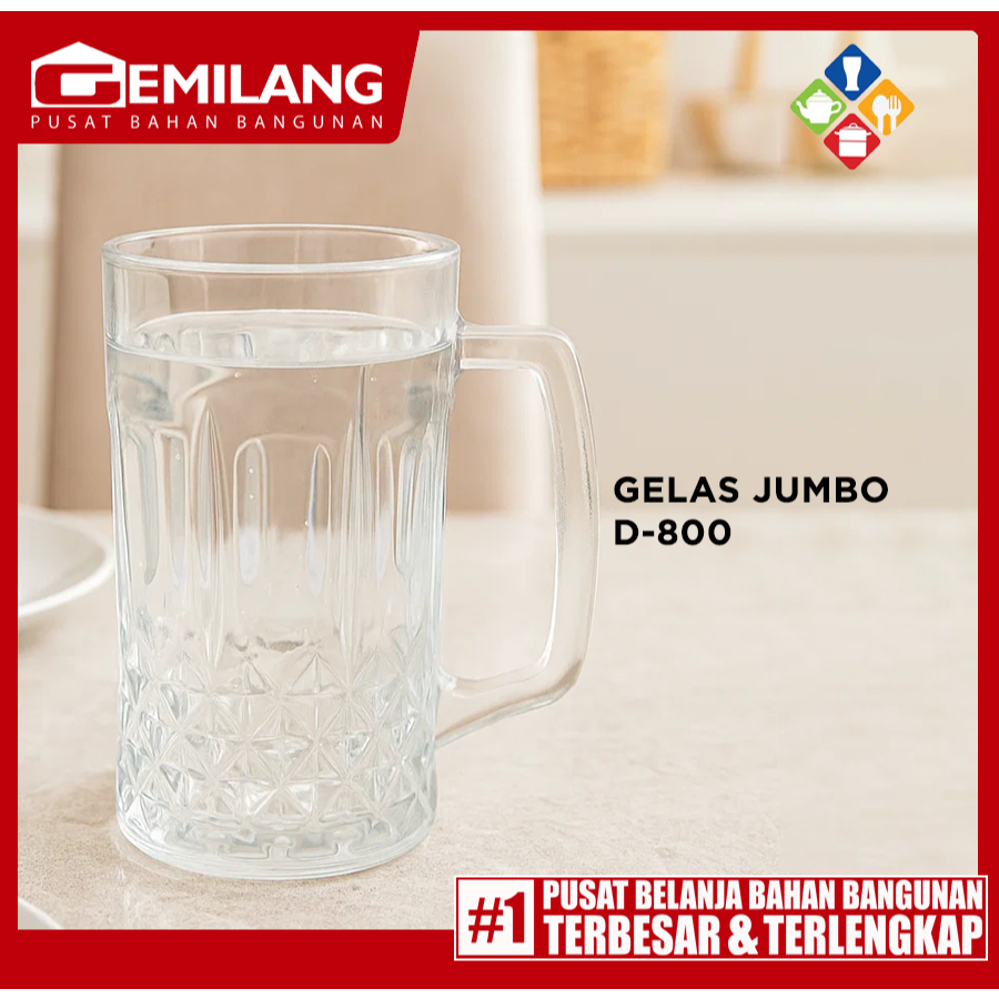KEDAUNG GELAS JUMBO D-800