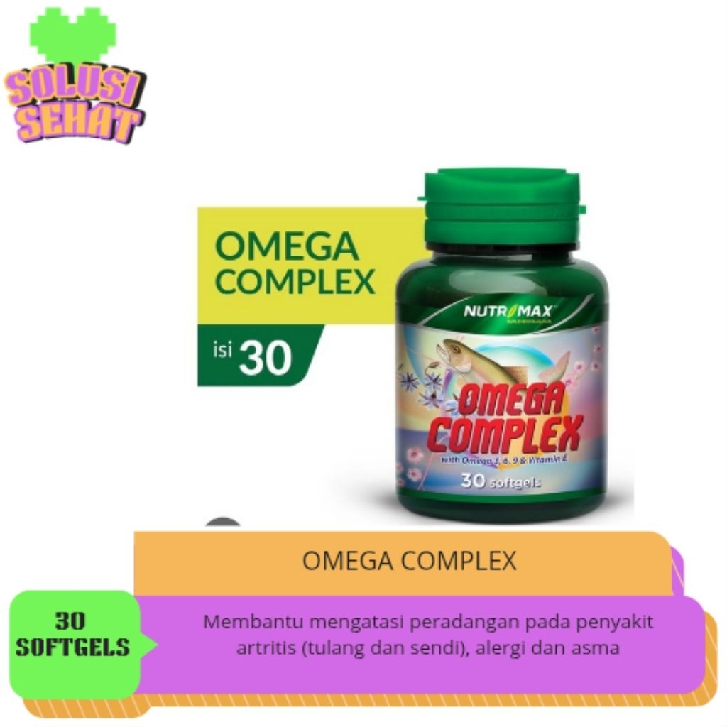 Nutrimax Omega Complex 30 Kapsul