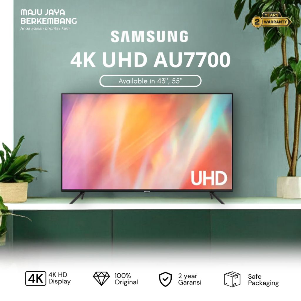 SAMSUNG 43AU7700 / 55AU7700 / UA43AU7700 4K SMART TV 43, 55 inches au7700