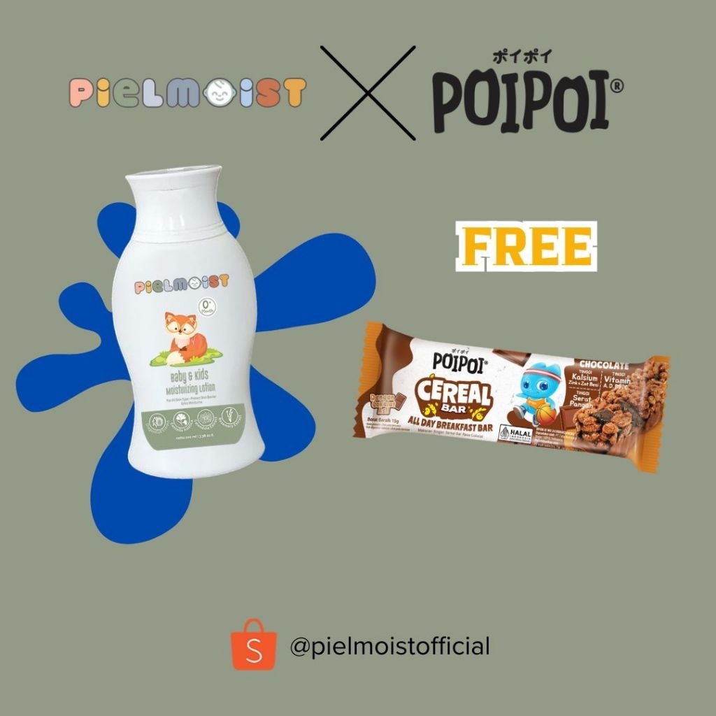Pielmoist Moisturizing Lotion - Lotion Krim Muka dan Badan Bayi dan Anak