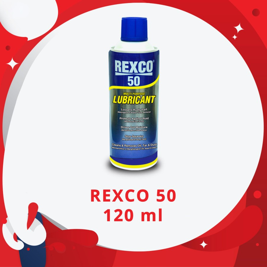 Pelumas Anti Karat / Rexco Lubricant 50 - 120 Ml / Cairan Anti Korosi