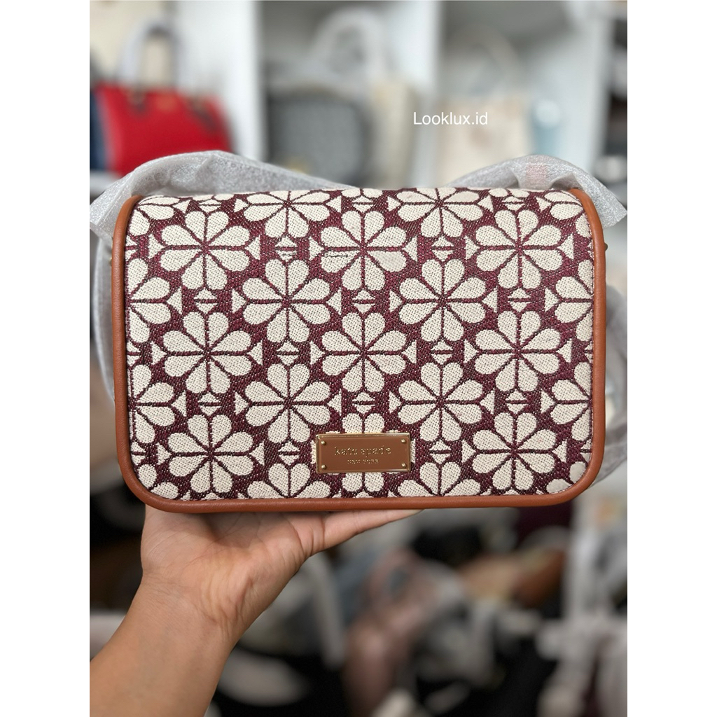 kate spade flap spade flower