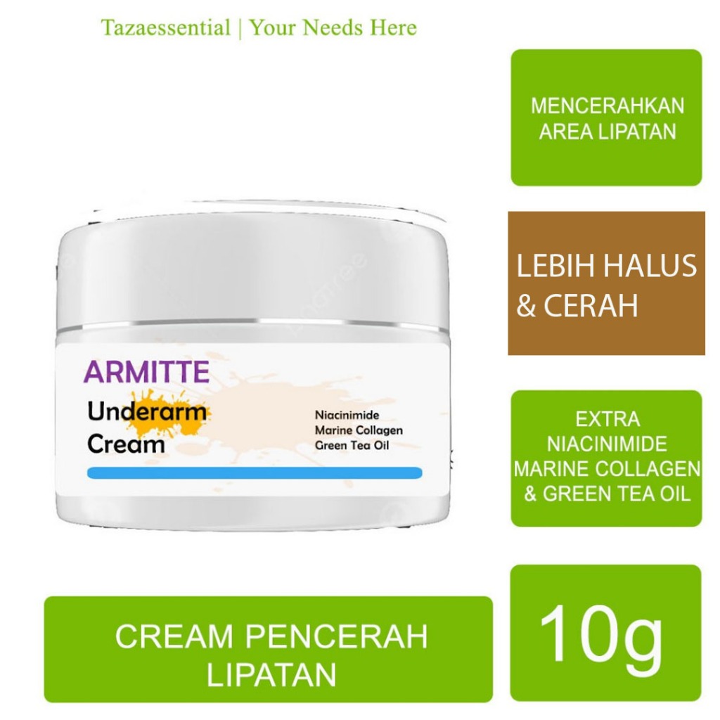 Cream Pemutih Leher Underarm Cream Pemuih Leher Ampuh Memutihkan Leher Krim Leher Armitte