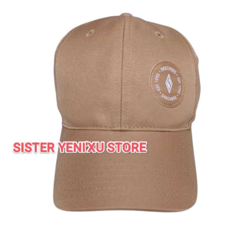 Topi Skechers Diamond Running Cap Women BROWN (ONE SIZE) ORIGINAL STORE 100%