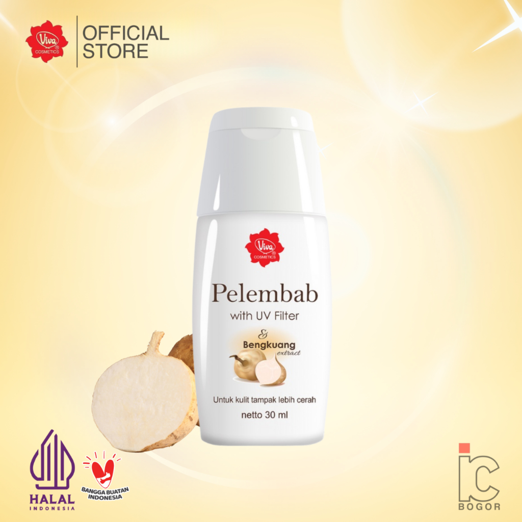 Viva Pelembab Bengkuang 30ml - Pelembab untuk mencerahkan kulit normal/kering