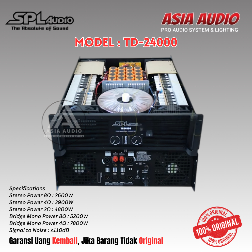 POWER SPL TD-24000 ORIGINAL
