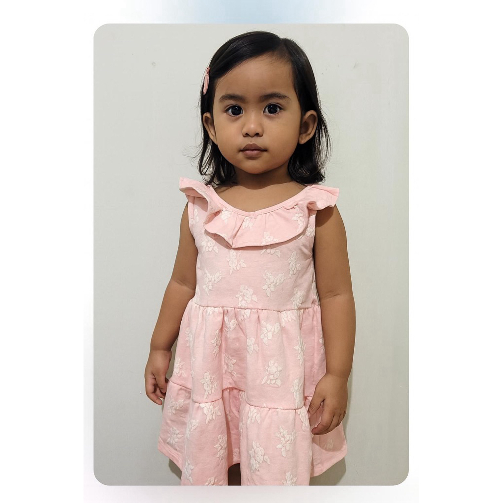 Janie and Jack Peach Dress
