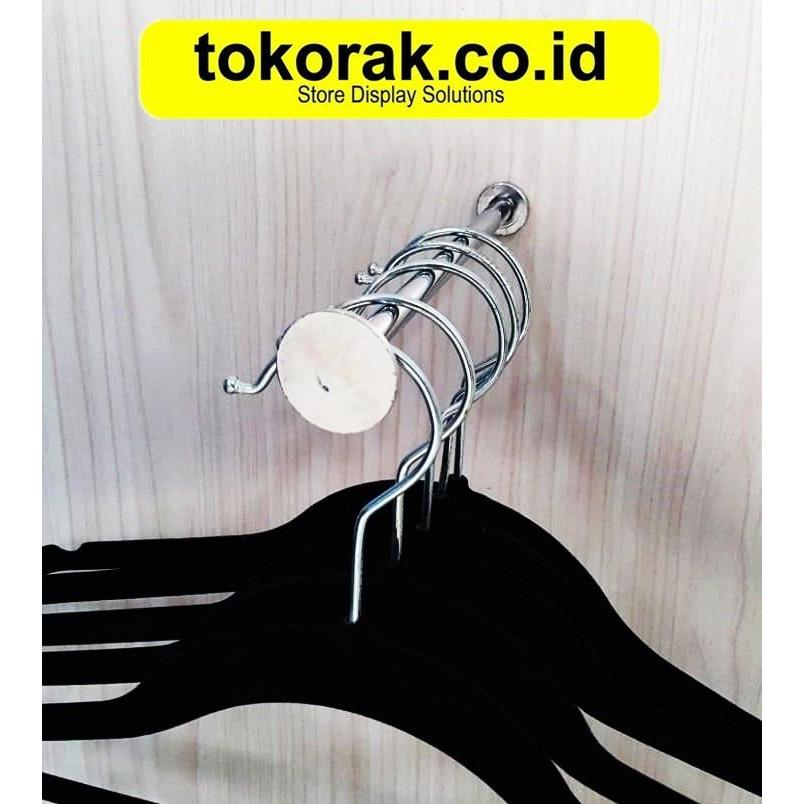 SINGLE HOOK BAUT TEMBOK 15 CM PARTISI KACA KAYU AKRILIK CANTOLAN 15CM