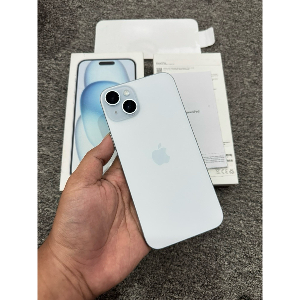 iphone 15 plus 128gb ibox second likenew