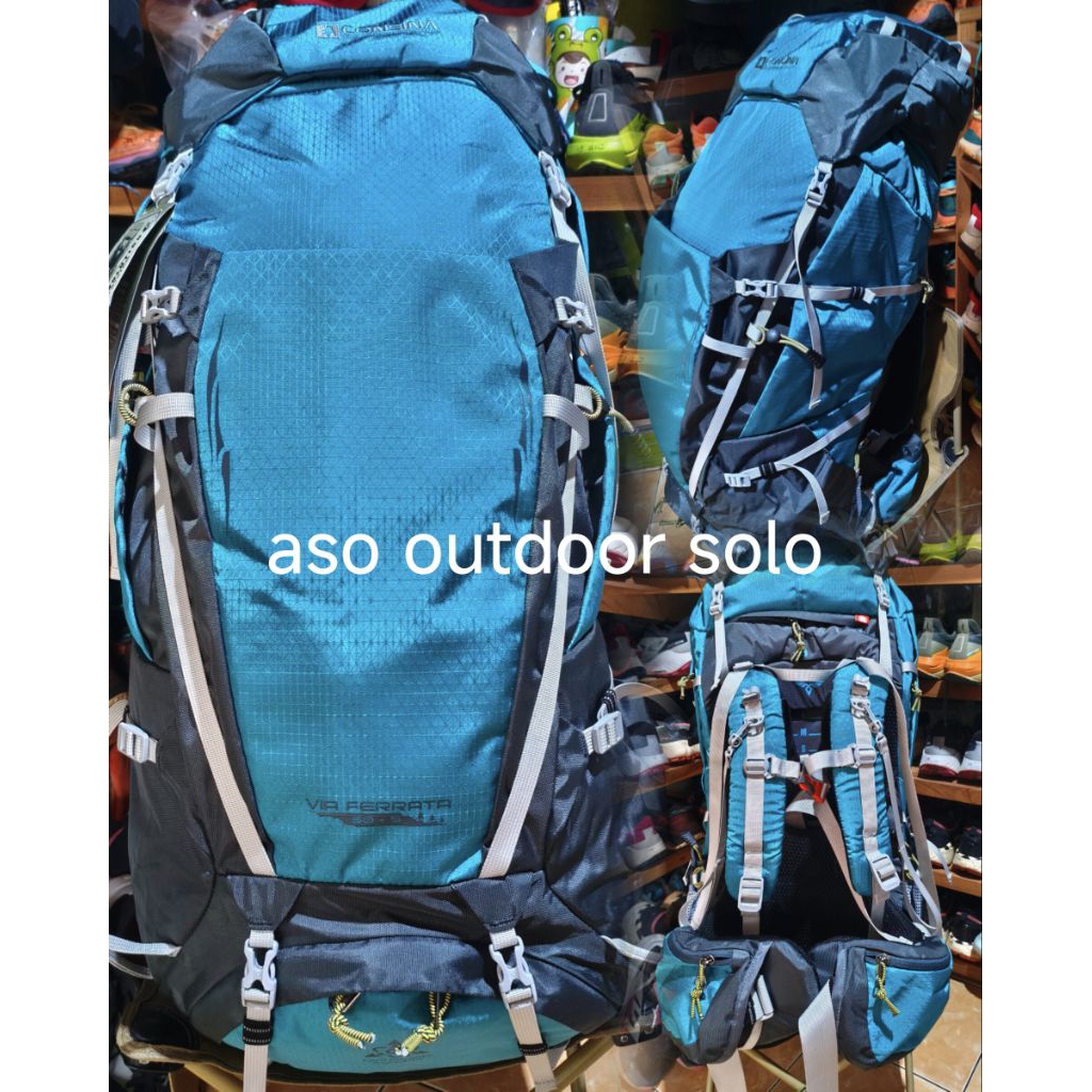 consina everest 60liter consina ferata 55l baru generasi 3 th 25 free raincoverbag
