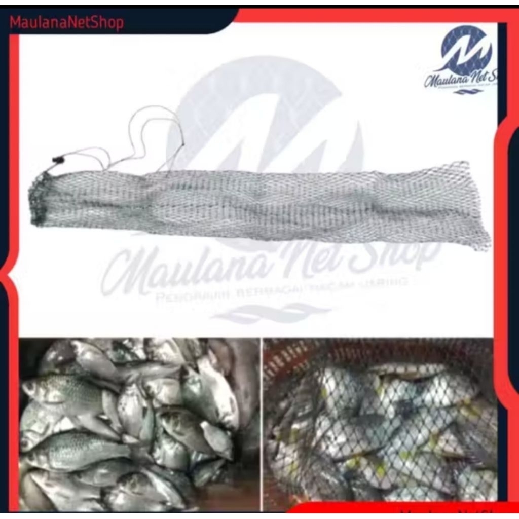 Kode A Korang jaring ikan/Jaring tempat ikan/Jaring pancing ikan bahan PE