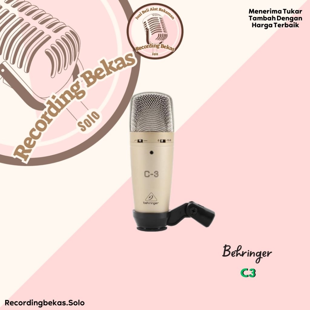Mic Condenser Behringer C3