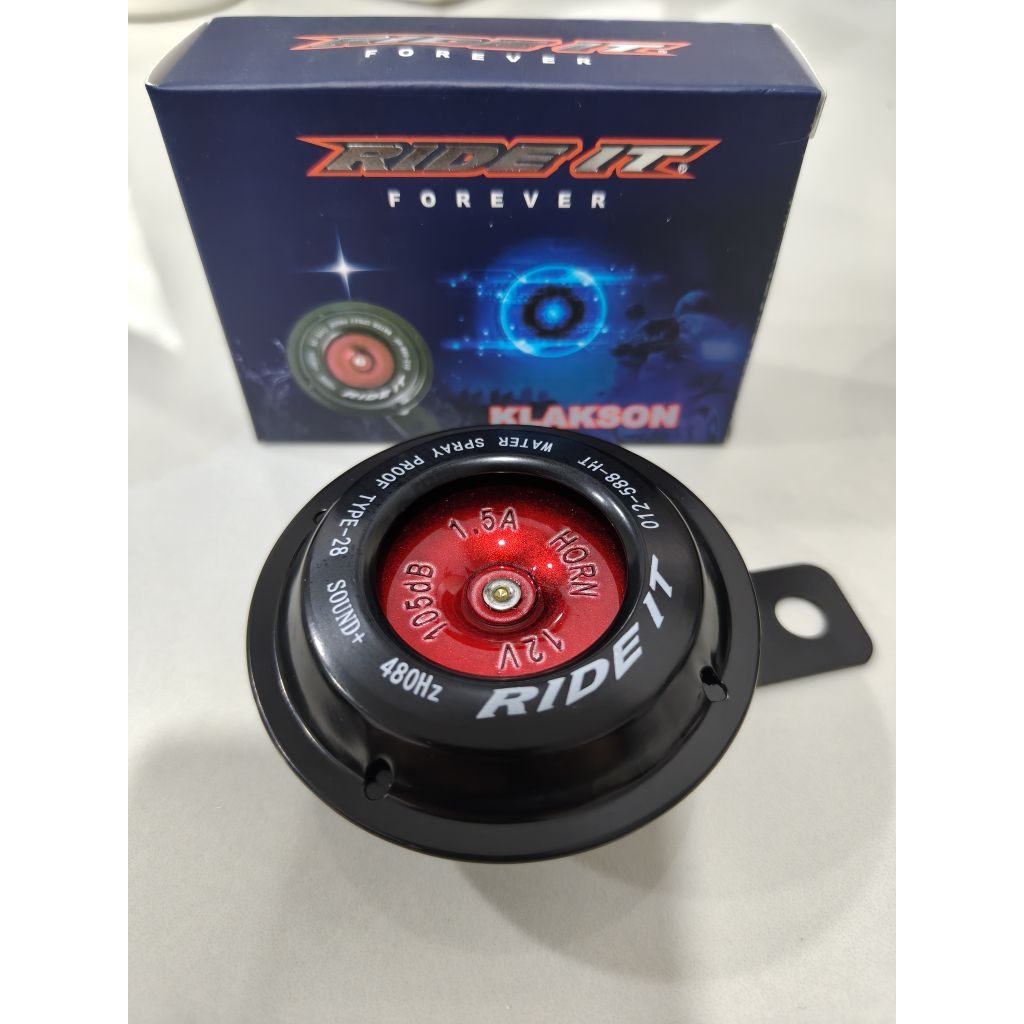 Klakson Ride It Standart 12v Klakson Single Disc Universal 480Hz Klakson Motor