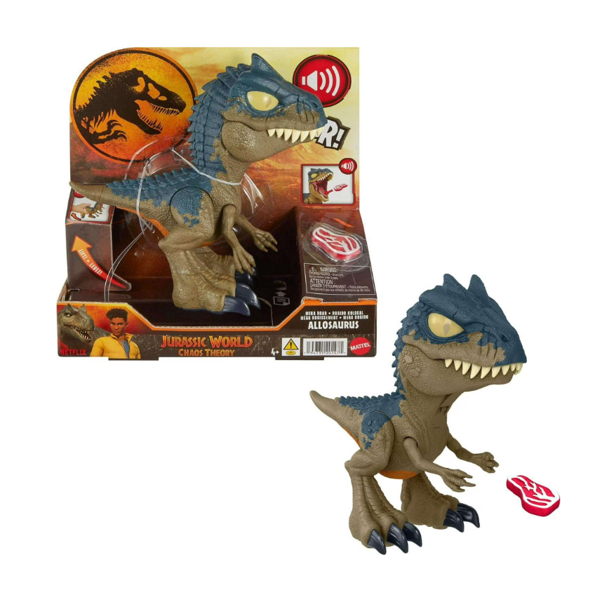 Jurassic World Mega Roar Allosaurus Action Figure