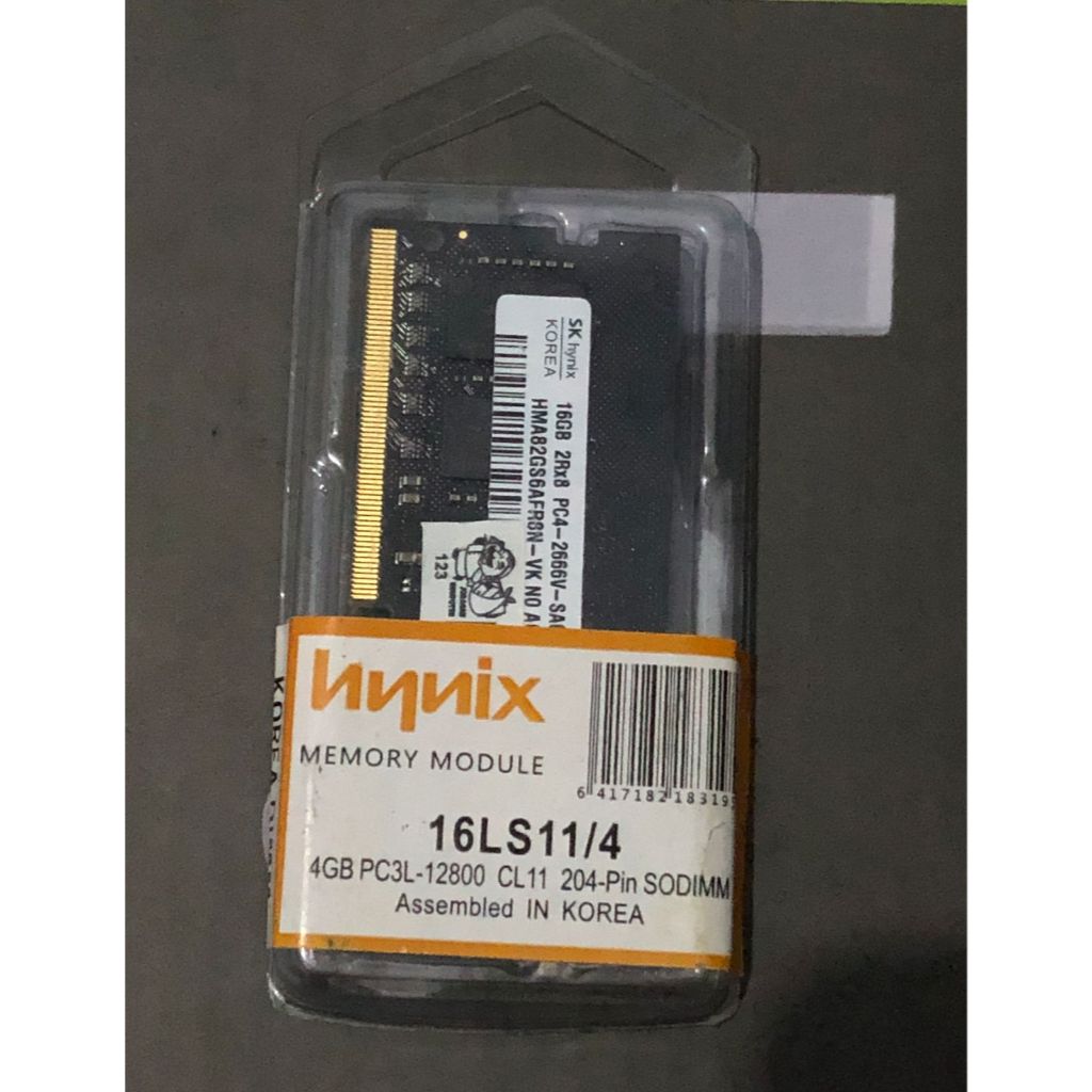 Ram Sodim SK Hynix DDR4 16GB PC4-2666V Garansi Second Original