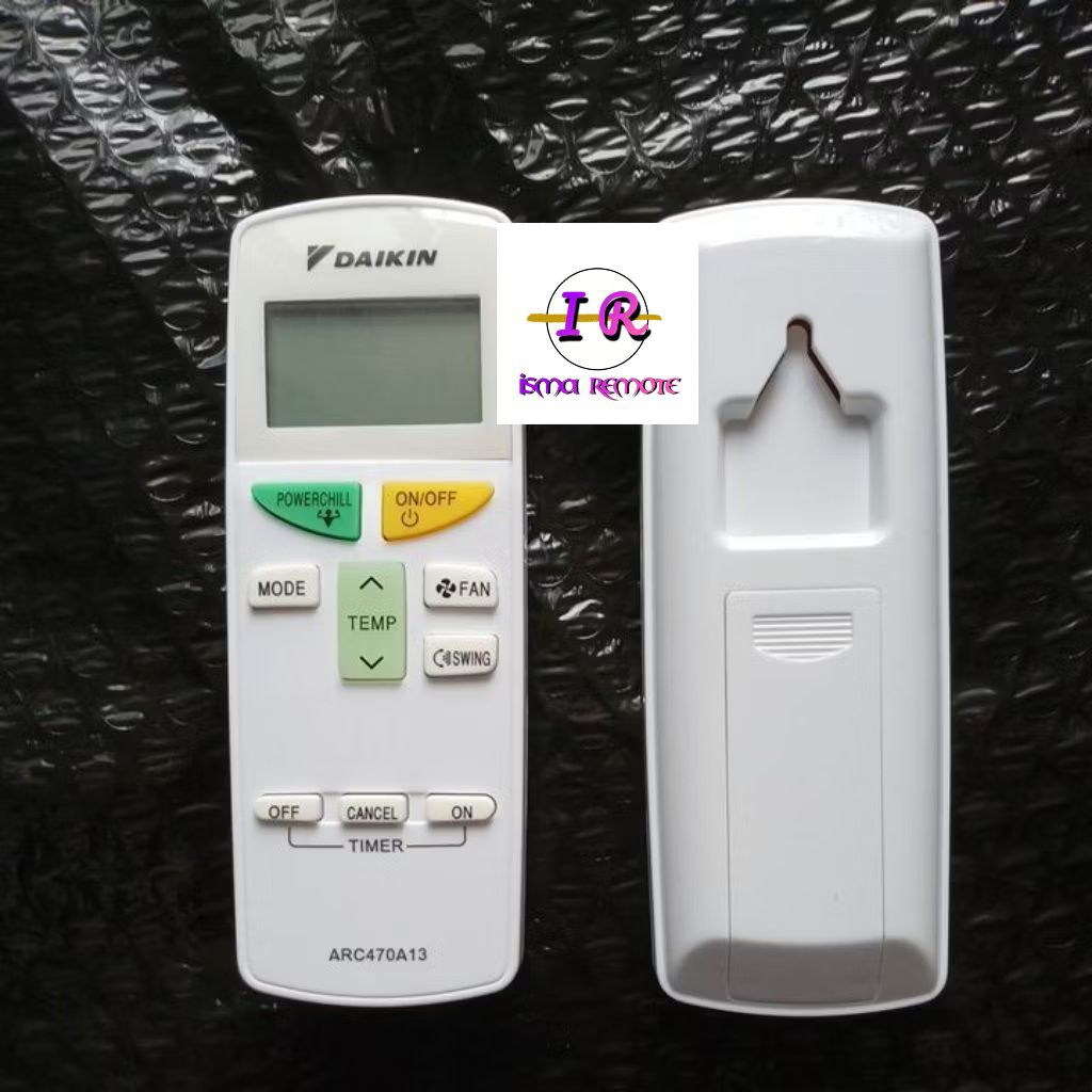 REMOTE REMOT AC DAIKIN THAILAND ARC470A13