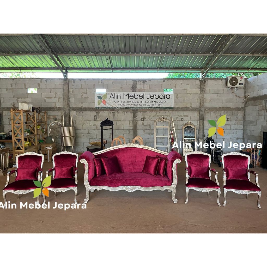 Sofa Pelaminan , Kursi Pelaminan , Kursi wedding , Dekorasi Pelaminan