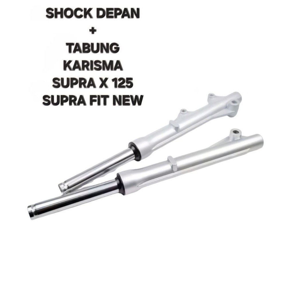 SHOCK SHOK DEPAN PLUS TABUNG KARISMA SUPRA X 125 FIT NEW