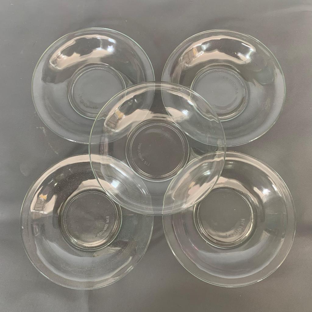 [6 Pcs] Lepek Tatakan Kaca Motif Polos - Lepek Gelas Kopi Cangkir