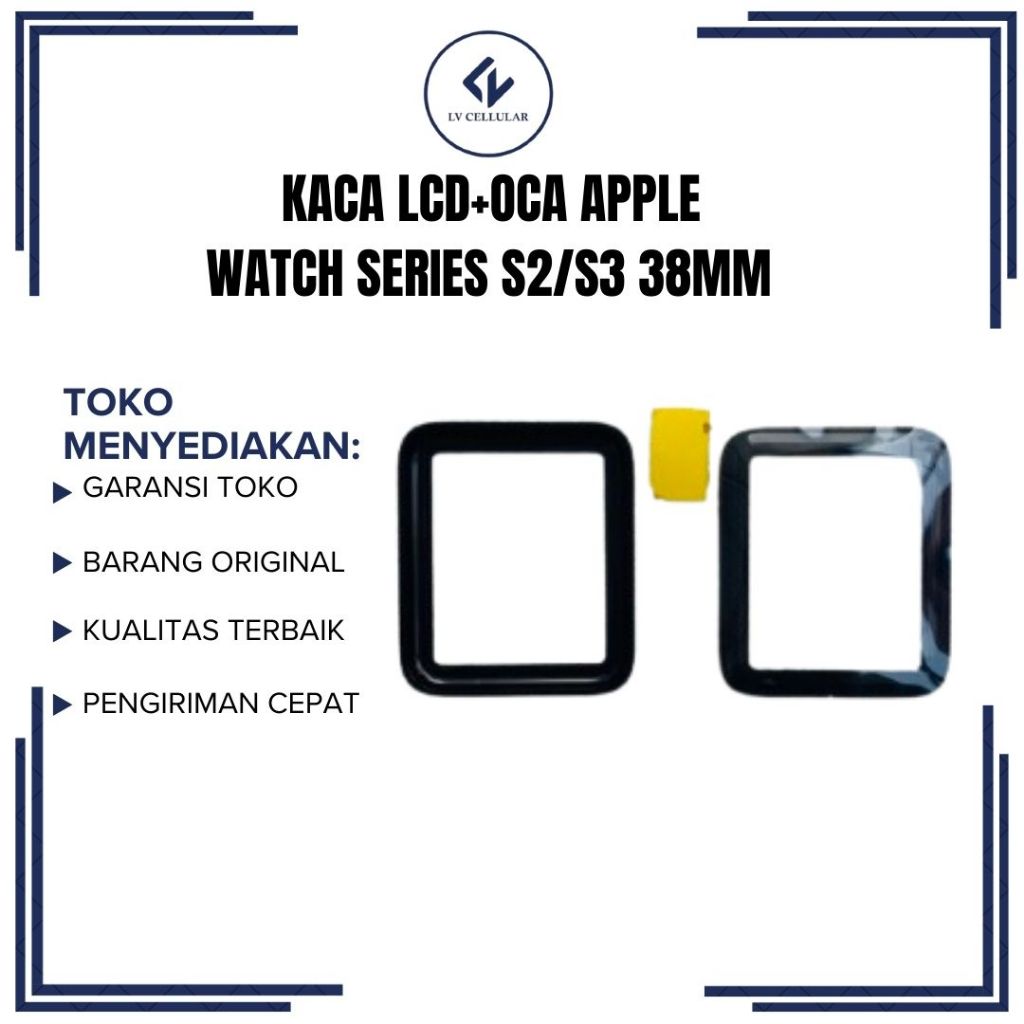 KACA LCD+OCA APPLE WATCH SERIES S2/S3 38MM - S2/S3 42MM