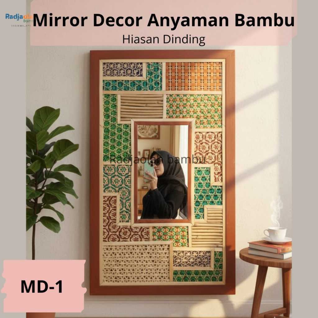 Mirror Decor / Cermin dinding / Cermin hiasan dinding / Walldecor Cermin / Cermin hiasan dinding bam