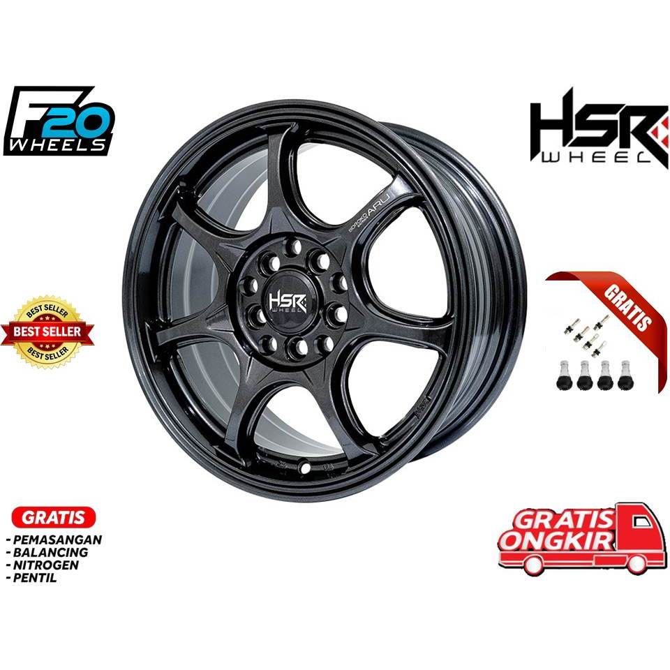 VELG MOBIL MURAH UNTUK ERTIGA DAN SIENTA HSR WHEEL ARU RING 15