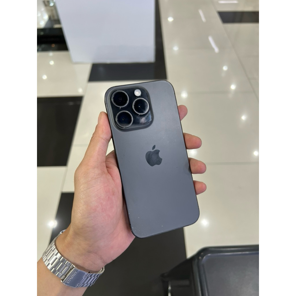 iphone 15 pro 512 black second